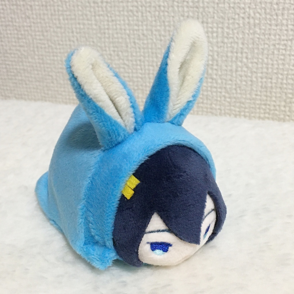 もちマス/もちころりん着ぐるみ うさぎ アクアブルー&ミルク