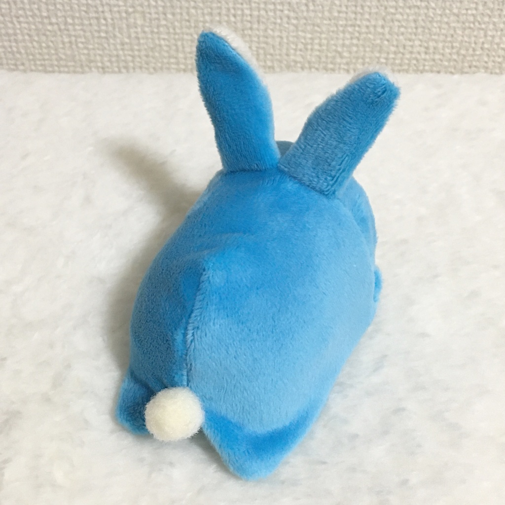 もちマス/もちころりん着ぐるみ うさぎ アクアブルー&ミルク