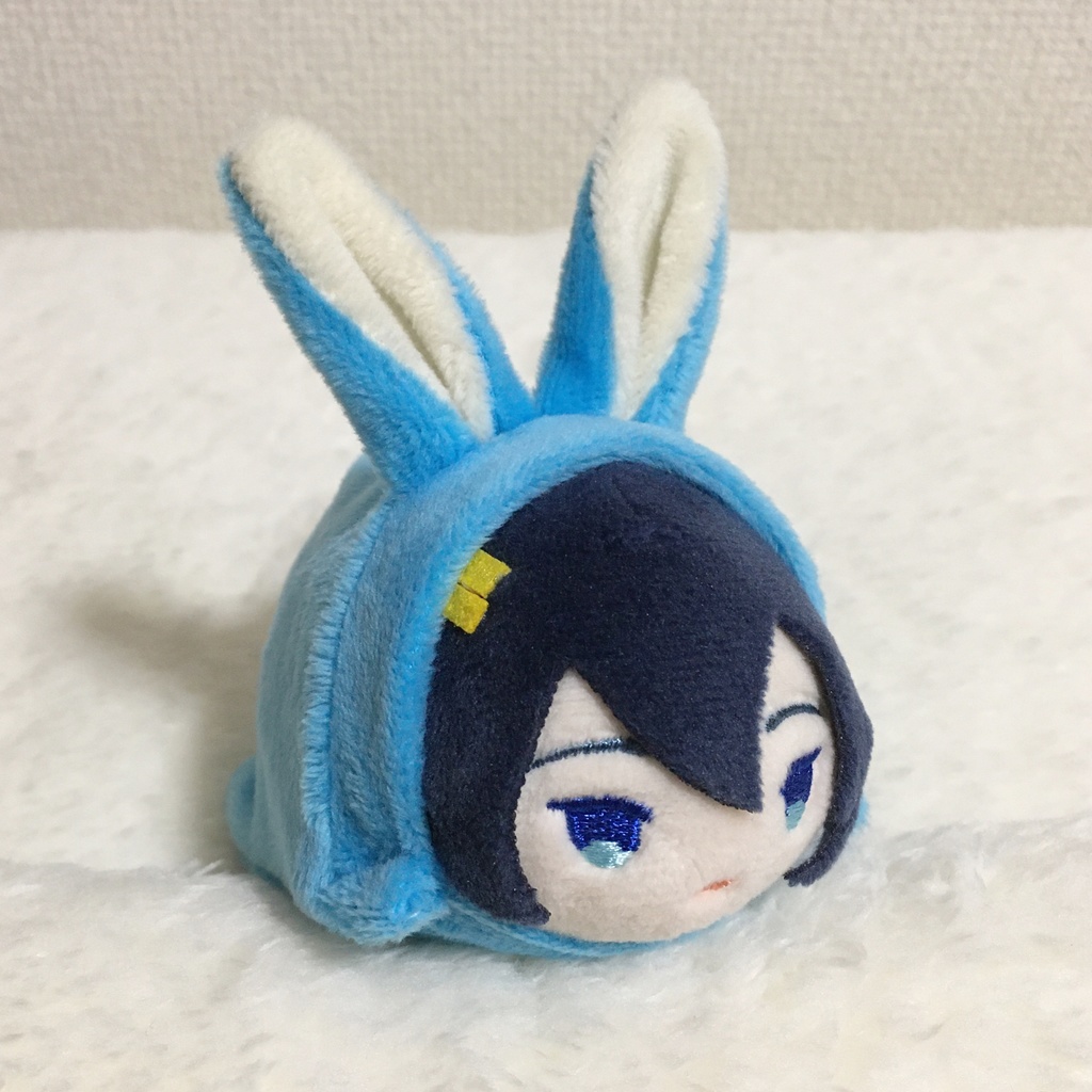 もちマス/もちころりん着ぐるみ うさぎ アクアブルー&ミルク