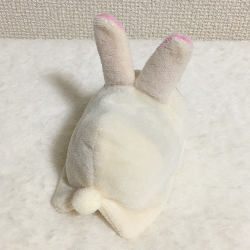 もちマス/もちころりん着ぐるみ うさぎ ミルク&ピンク