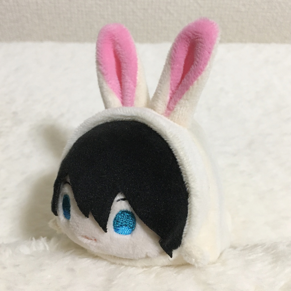 もちマス/もちころりん着ぐるみ うさぎ ミルク&ピンク