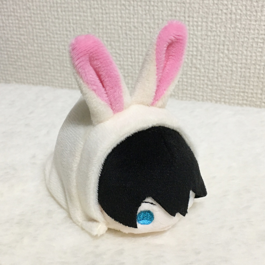 もちマス/もちころりん着ぐるみ うさぎ ミルク&ピンク