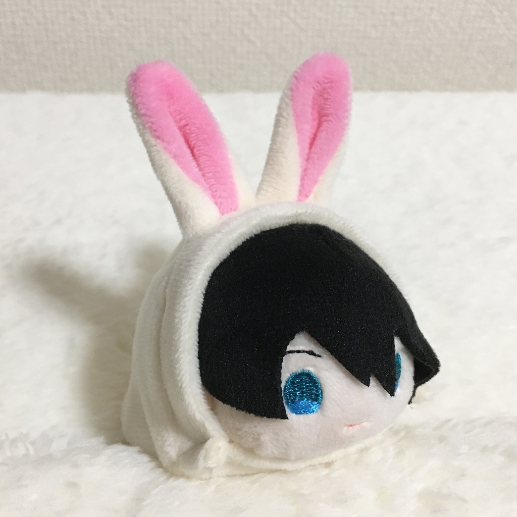 もちマス/もちころりん着ぐるみ うさぎ ミルク&ピンク