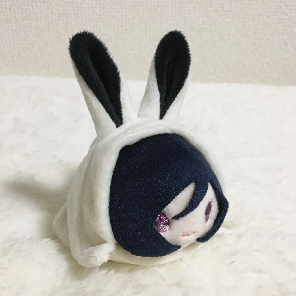 もちマス/もちころりん着ぐるみ うさぎ ミルク&ブラック