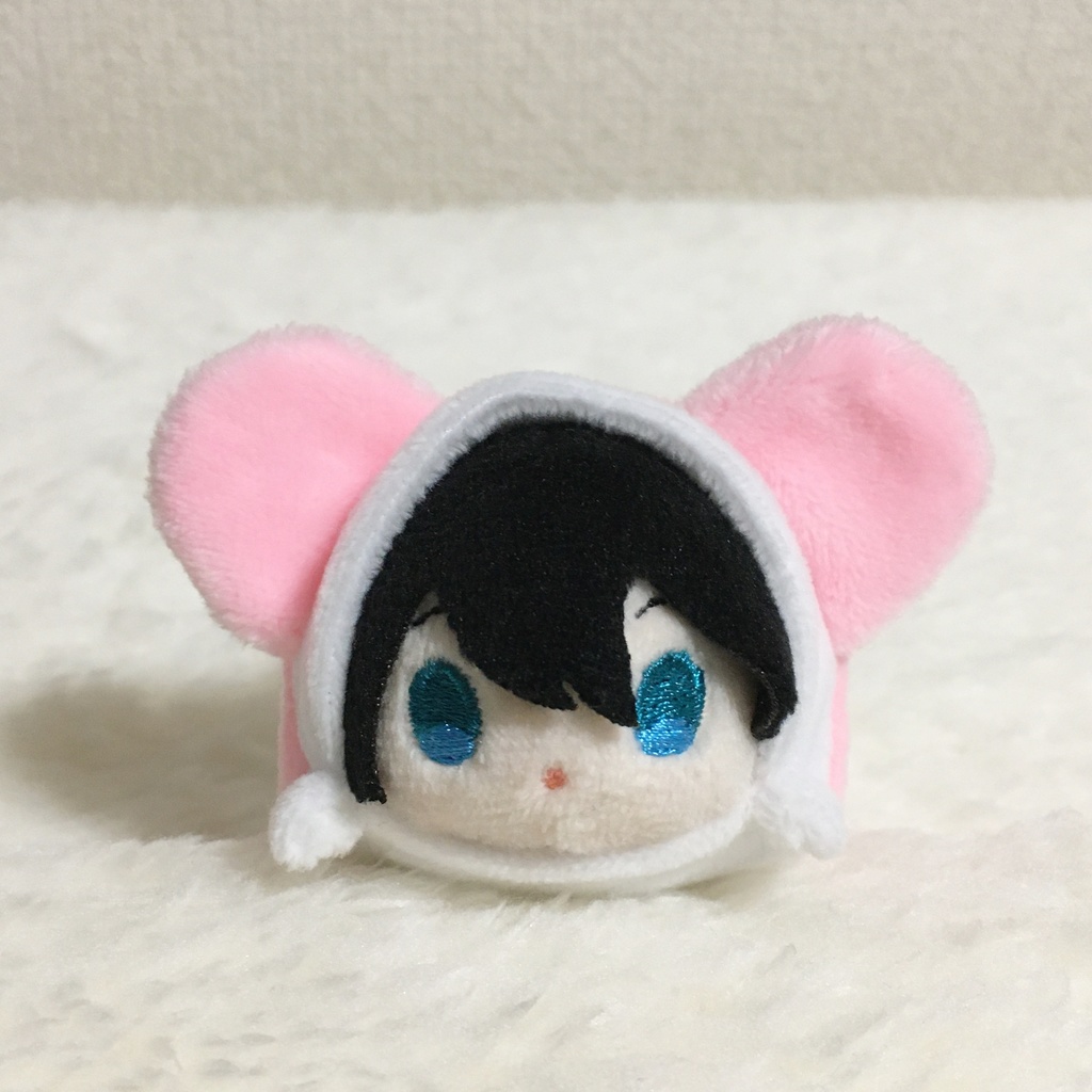 もちマスミニ着ぐるみ パンダ ベビーピンク