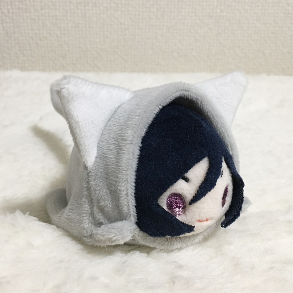 もちマス/もちころりん着ぐるみ ねこ ライトグレー