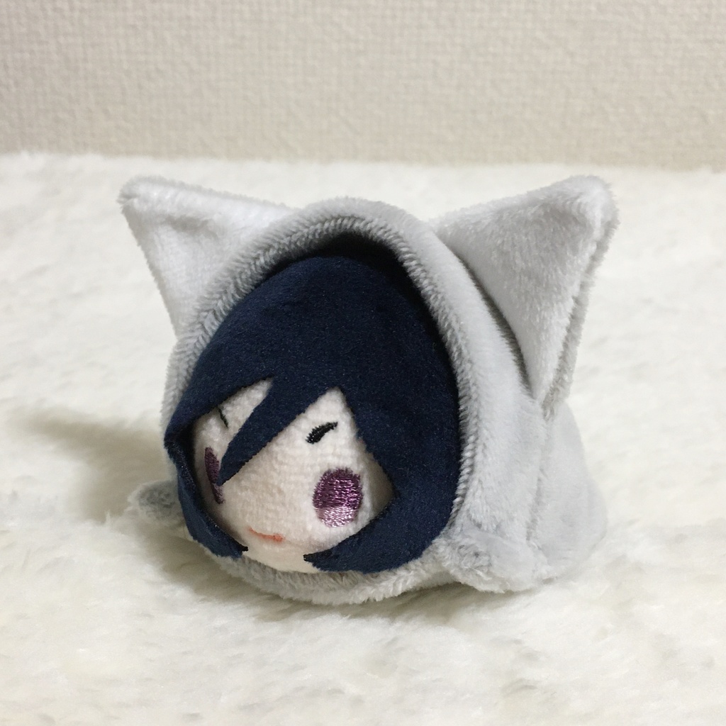 もちマス/もちころりん着ぐるみ ねこ ライトグレー