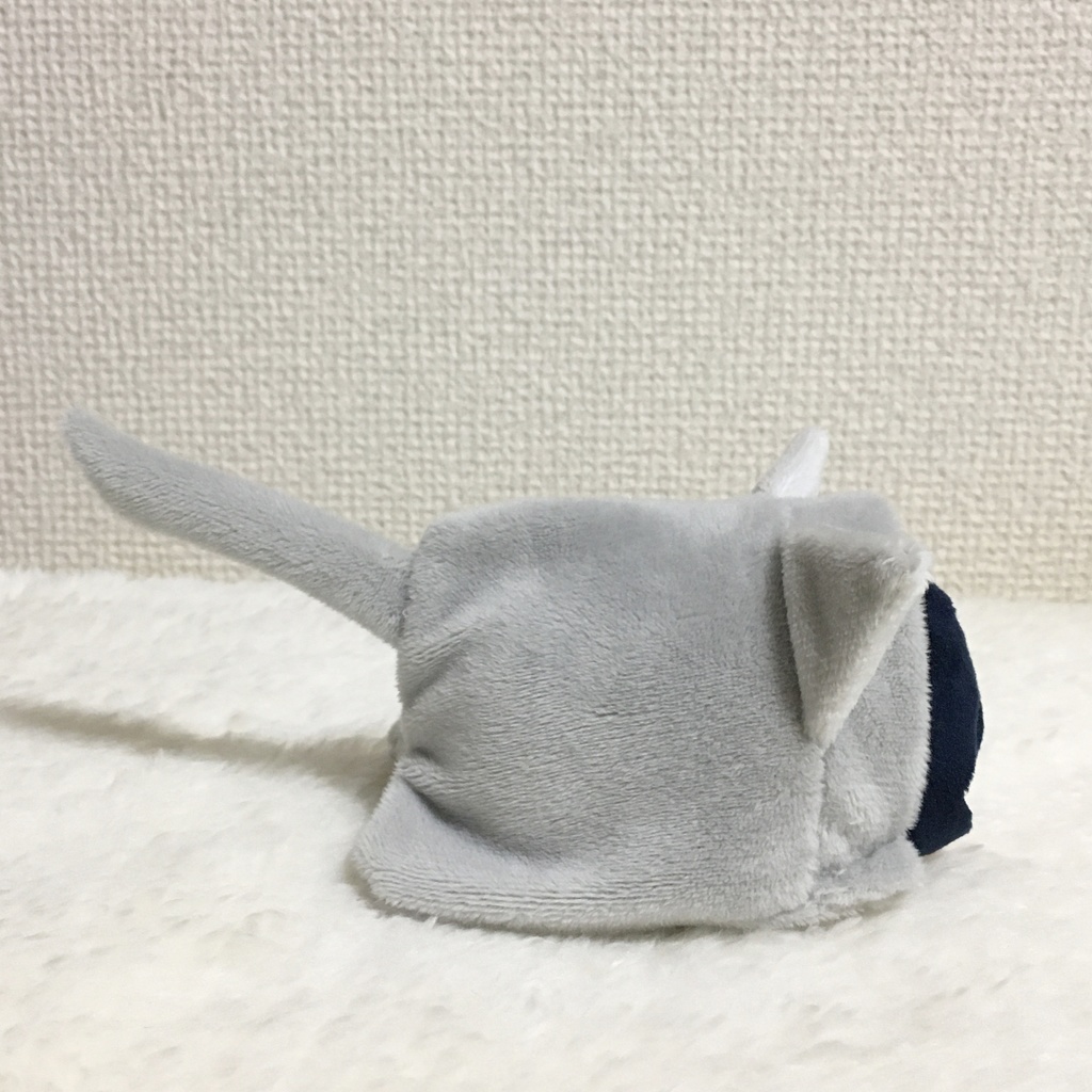 もちマス/もちころりん着ぐるみ ねこ ライトグレー