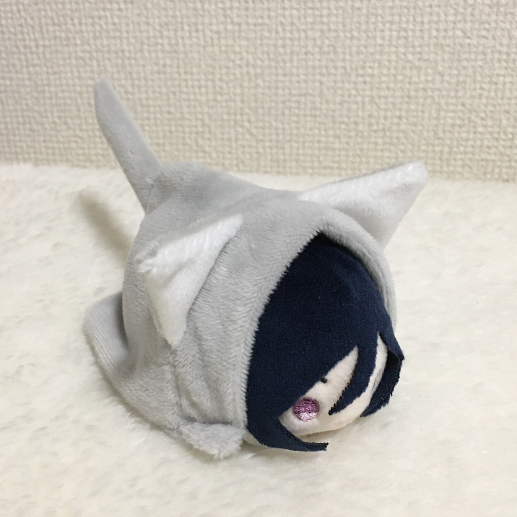 もちマス/もちころりん着ぐるみ ねこ ライトグレー