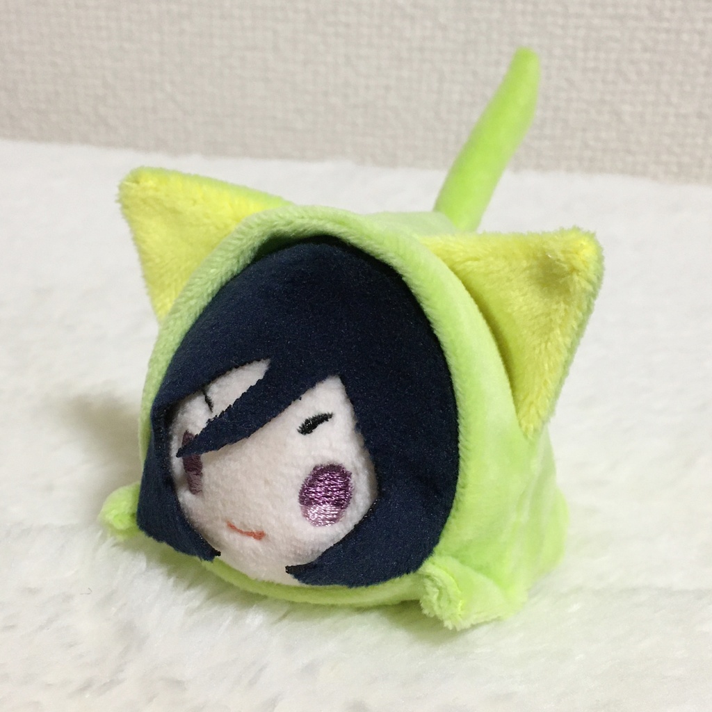 もちマス/もちころりん着ぐるみ ねこ ライムグリーン&レモンイエロー