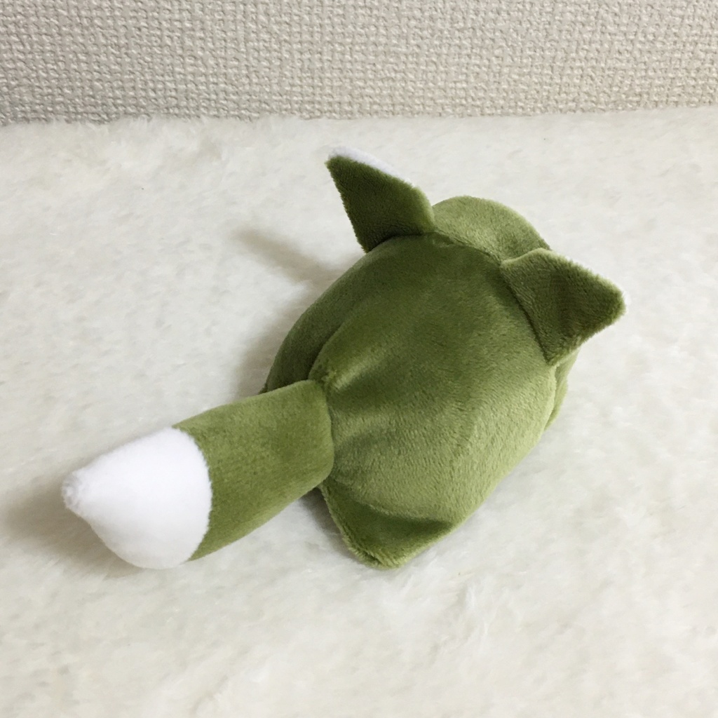 もちマス/もちころりん着ぐるみ きつね カーキ