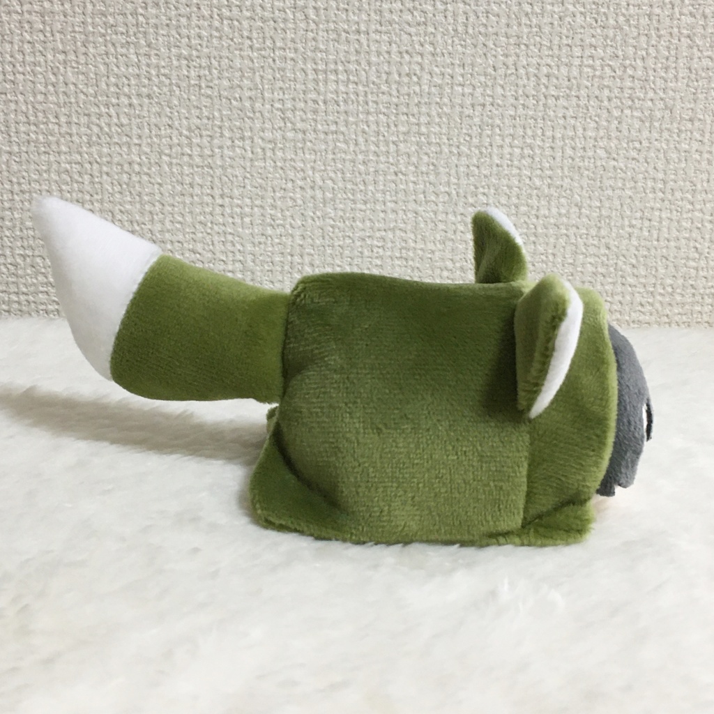 もちマス/もちころりん着ぐるみ きつね カーキ