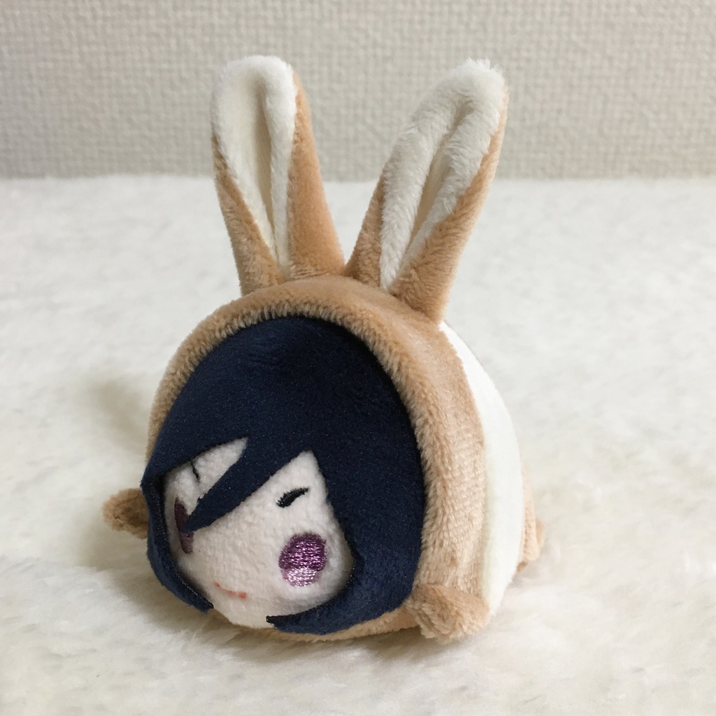 もちマス/もちころりん着ぐるみ うさぎ カフェオレ&ミルク(ツートン)