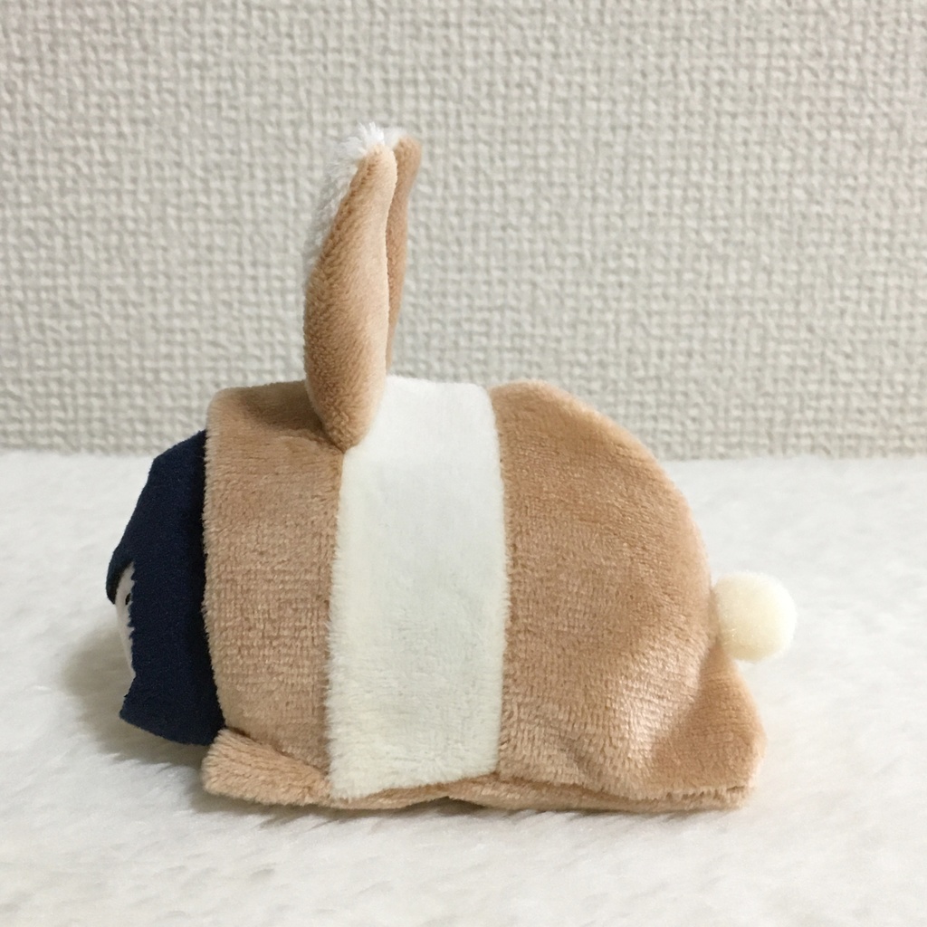 もちマス/もちころりん着ぐるみ うさぎ カフェオレ&ミルク(ツートン)