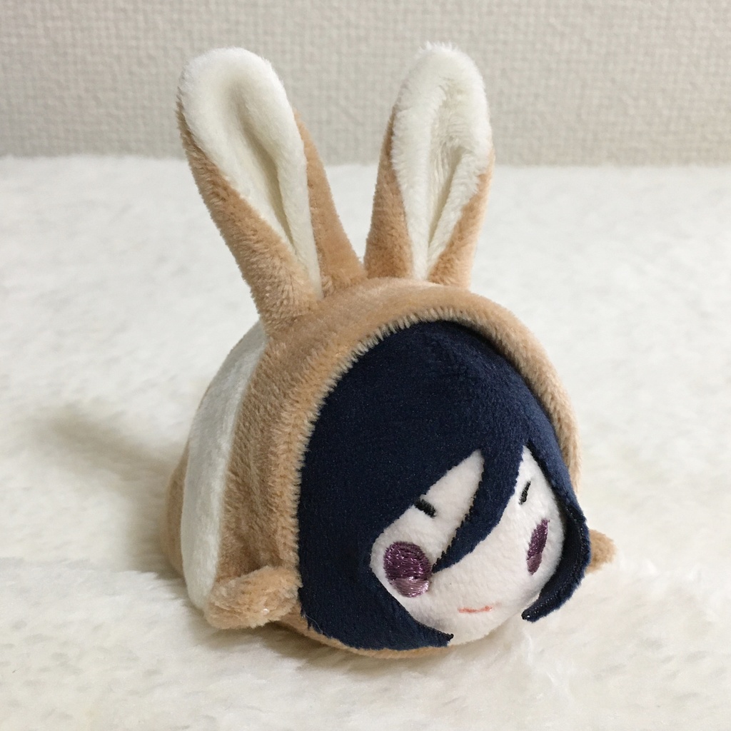 もちマス/もちころりん着ぐるみ うさぎ カフェオレ&ミルク(ツートン)