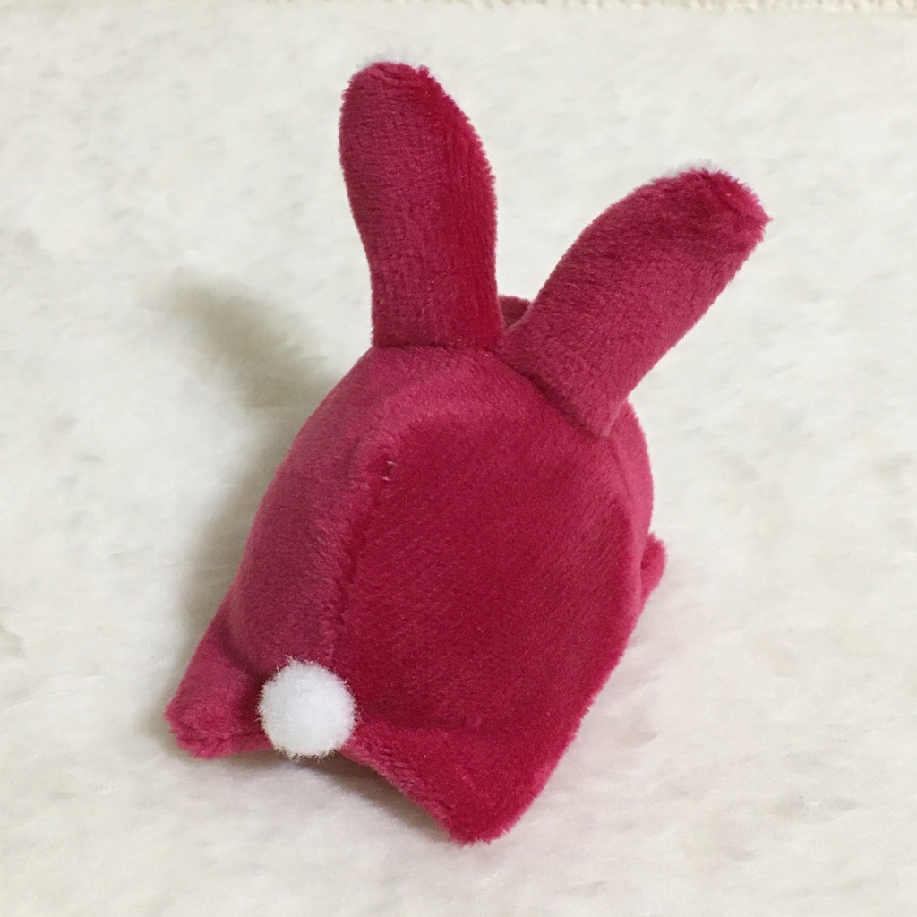 もちマスミニ着ぐるみ うさぎ ローズピンク