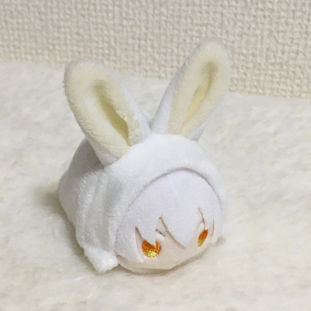 もちマスミニ着ぐるみ うさぎ ホワイト&ミルク