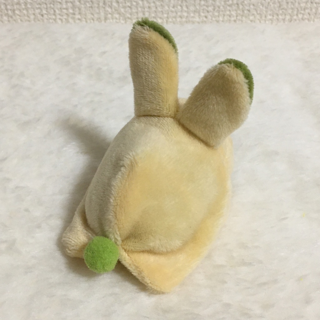 もちマスミニ着ぐるみ うさぎ クリーム&カーキ