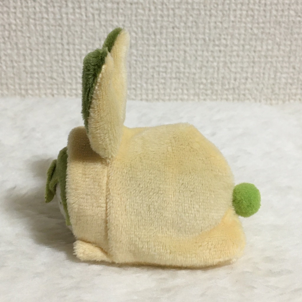 もちマスミニ着ぐるみ うさぎ クリーム&カーキ