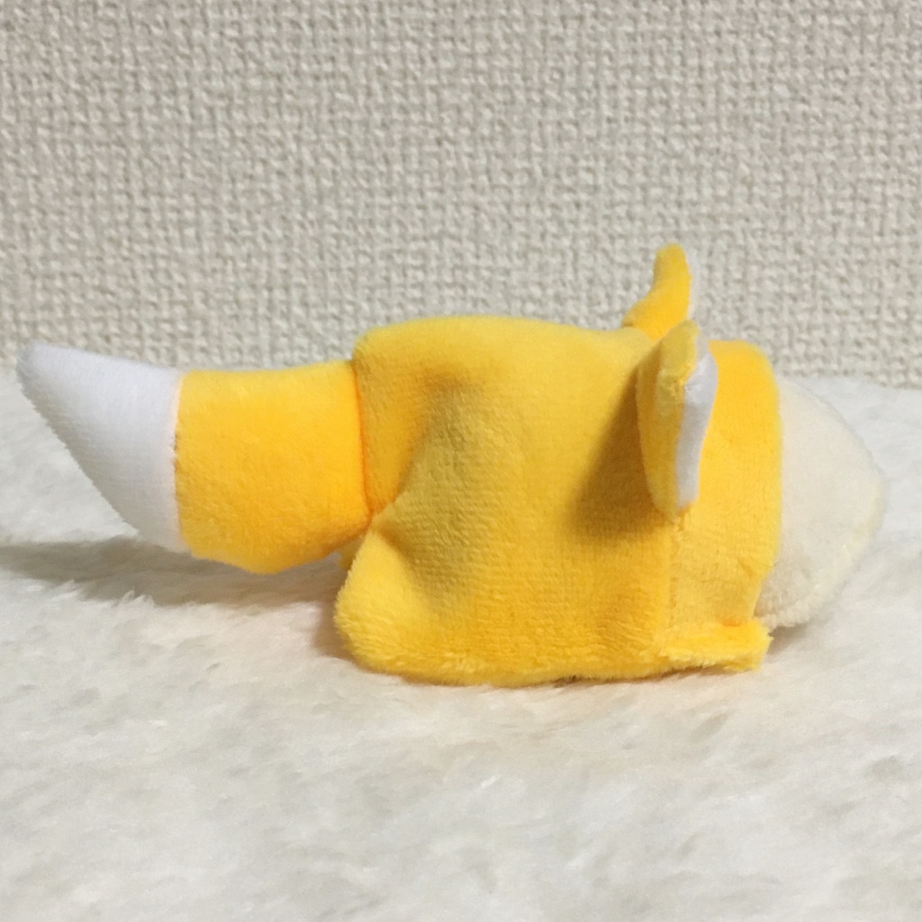 もちマスミニ着ぐるみ きつね オレンジイエロー