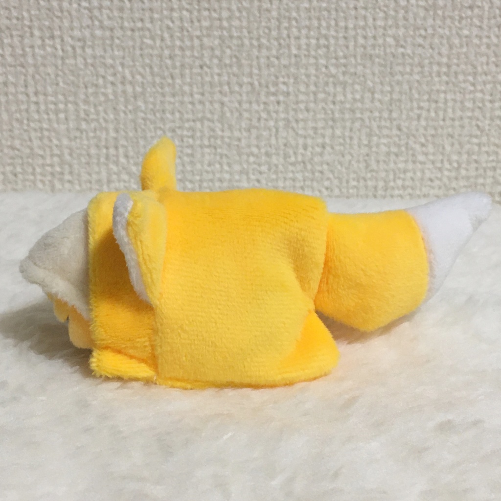 もちマスミニ着ぐるみ きつね オレンジイエロー