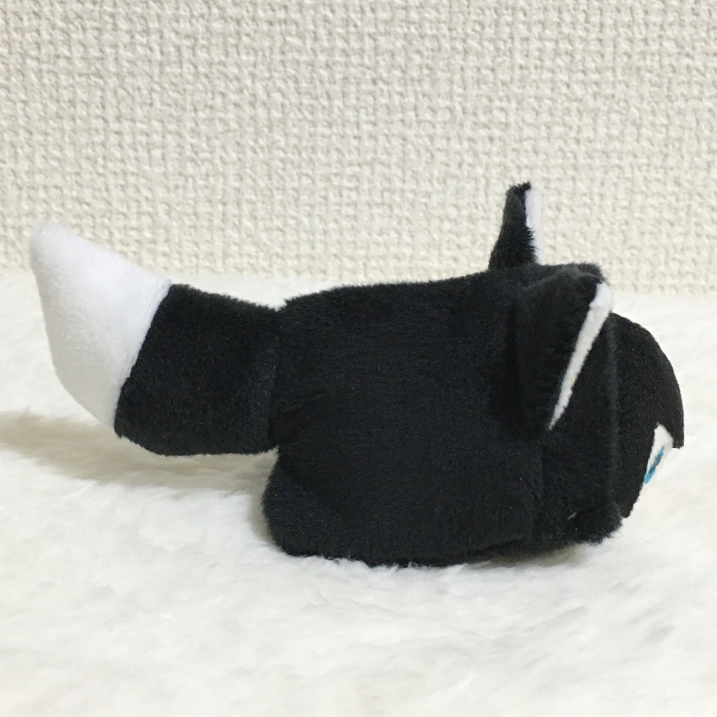 もちマスミニ着ぐるみ きつね ブラック