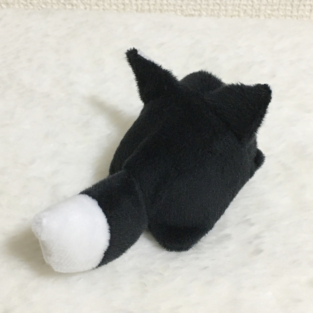 もちマスミニ着ぐるみ きつね ブラック