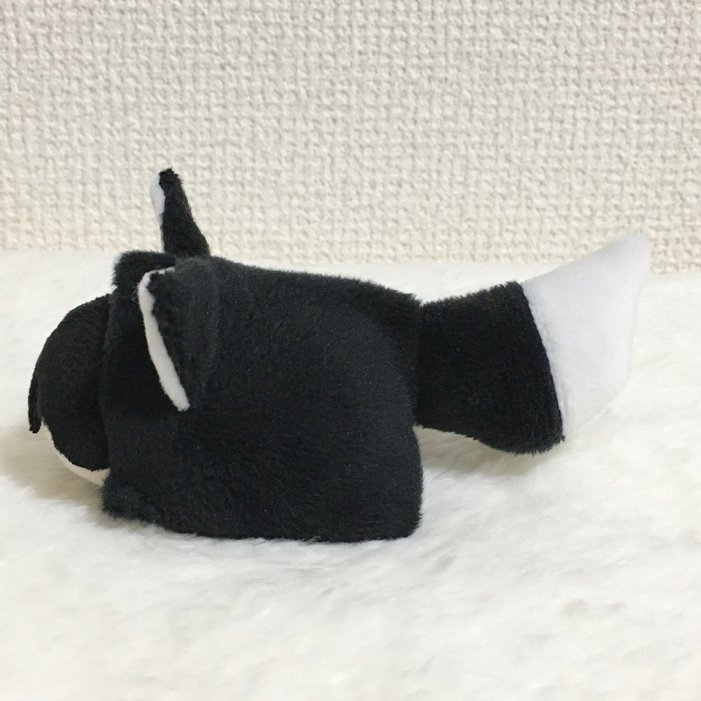 もちマスミニ着ぐるみ きつね ブラック