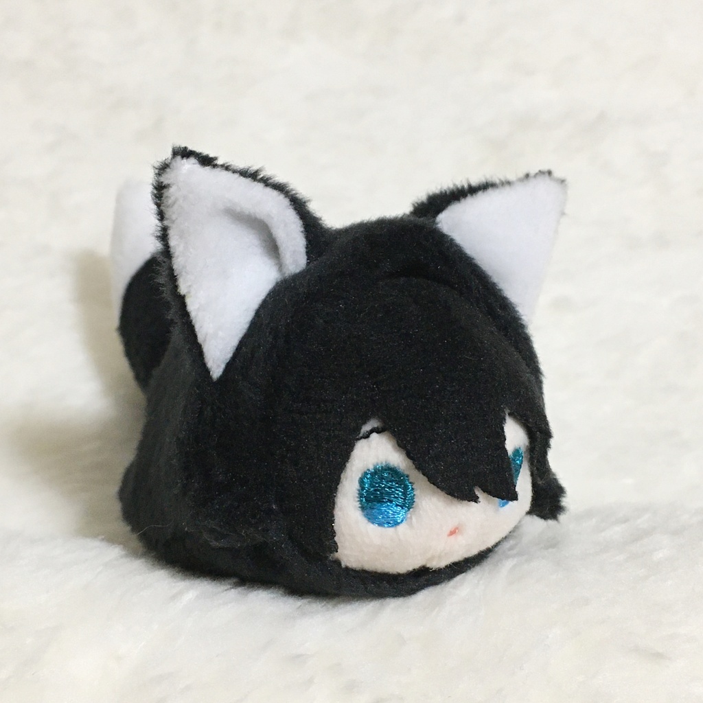 もちマスミニ着ぐるみ きつね ブラック