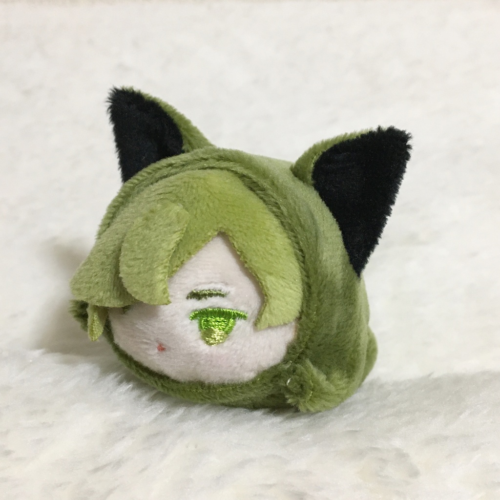 もちマスミニ着ぐるみ きつね カーキ&ブラック