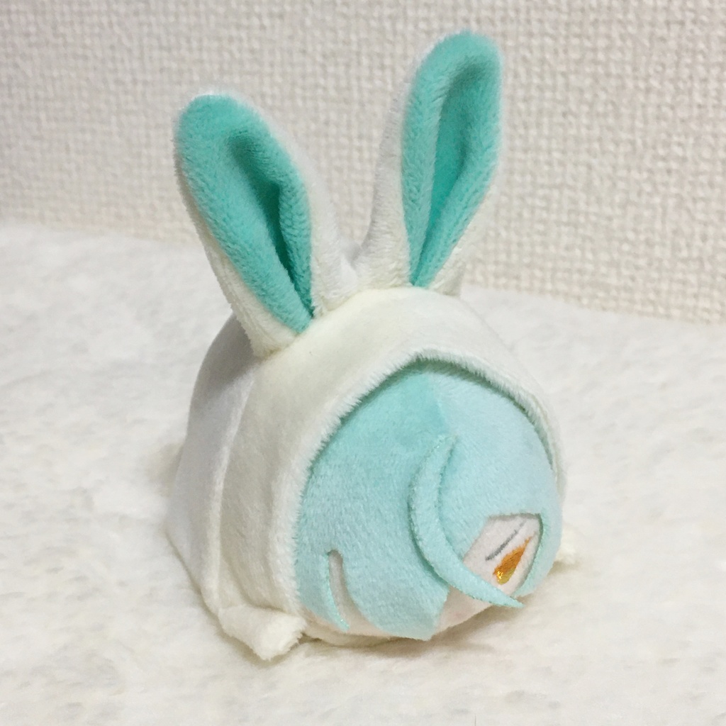 もちマス/もちころりん着ぐるみ うさぎ ミルク&ミントグリーン