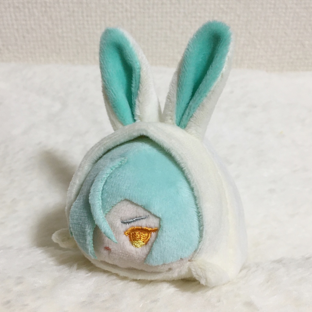 もちマス/もちころりん着ぐるみ うさぎ ミルク&ミントグリーン