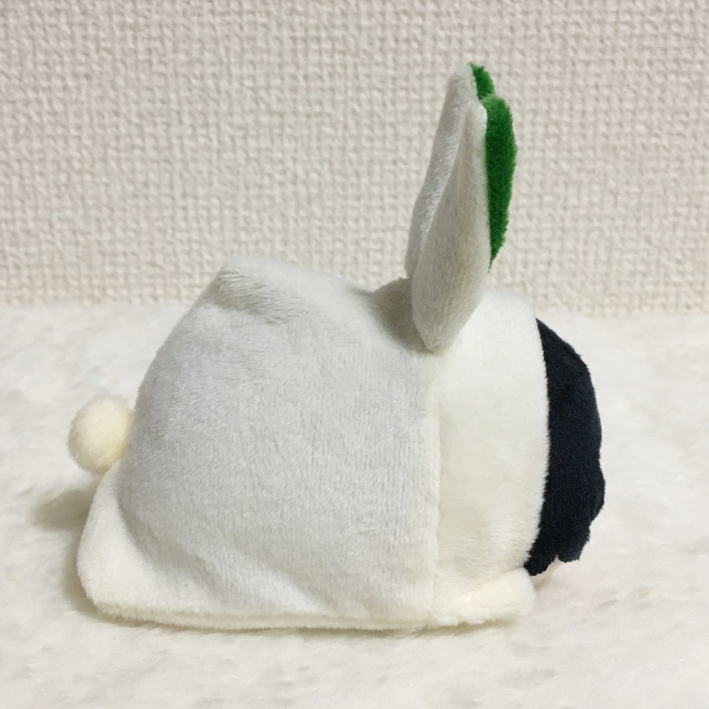 もちマス/もちころりん着ぐるみ うさぎ ミルク&グリーン