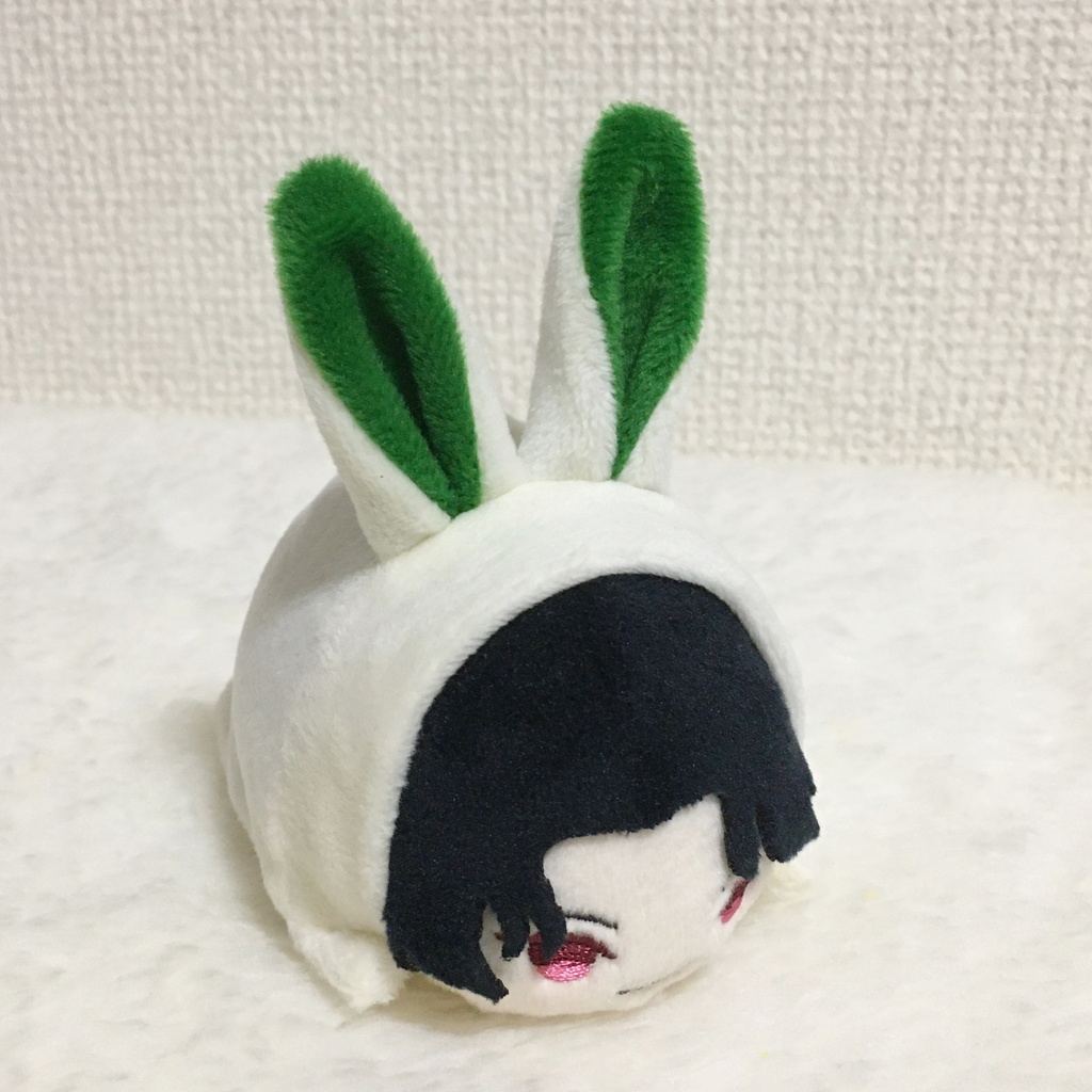 もちマス/もちころりん着ぐるみ うさぎ ミルク&グリーン