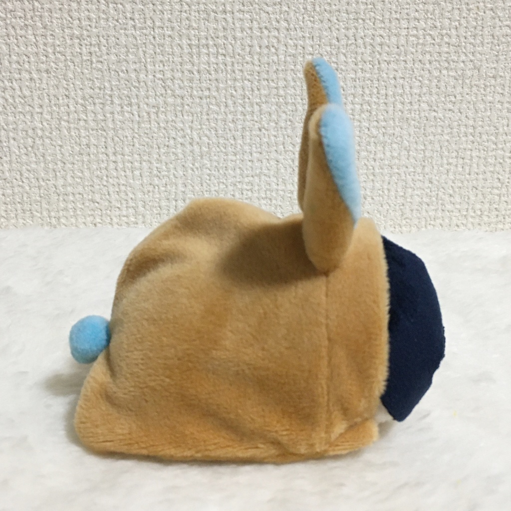 もちマス/もちころりん着ぐるみ うさぎ オーカー&スカイブルー