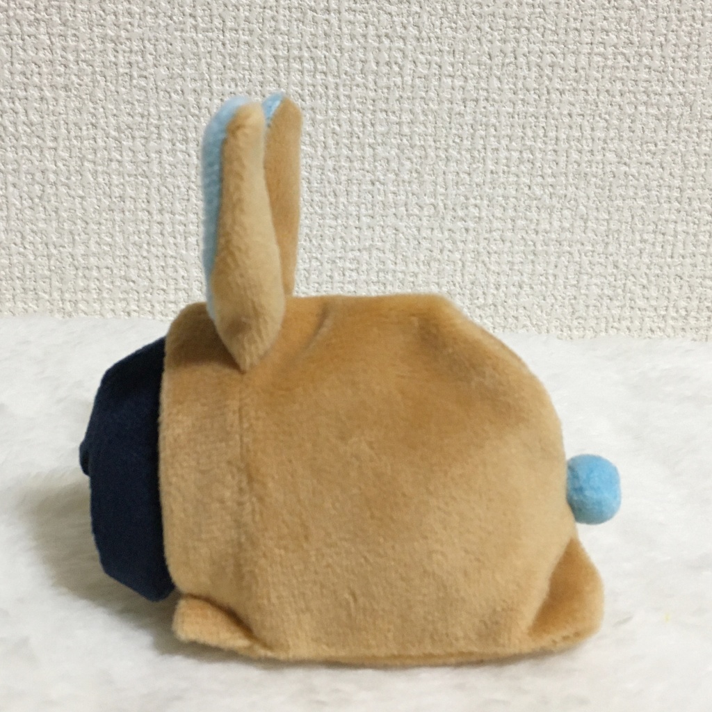 もちマス/もちころりん着ぐるみ うさぎ オーカー&スカイブルー