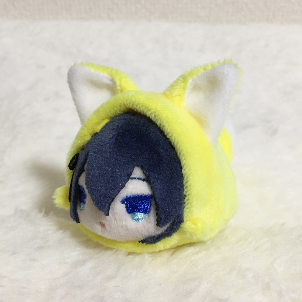 もちマスミニ着ぐるみ きつね レモン