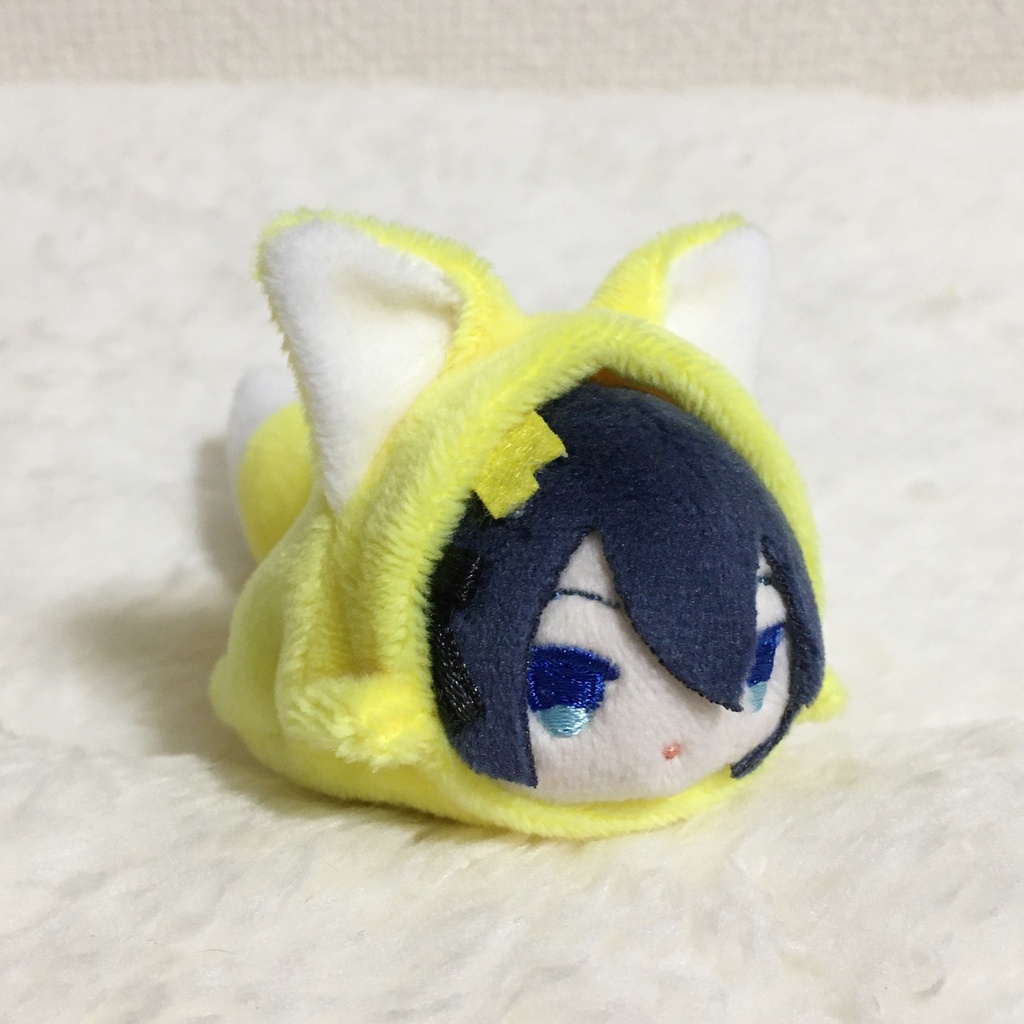 もちマスミニ着ぐるみ きつね レモン