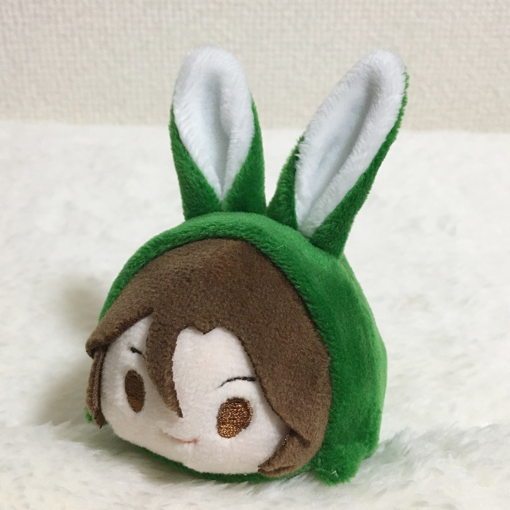 もちマス/もちころりん着ぐるみ うさぎ モスグリーン