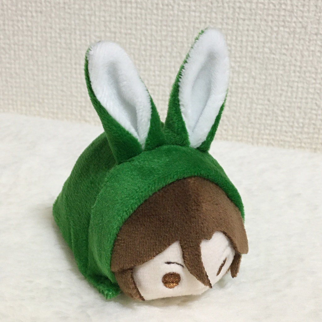 もちマス/もちころりん着ぐるみ うさぎ モスグリーン