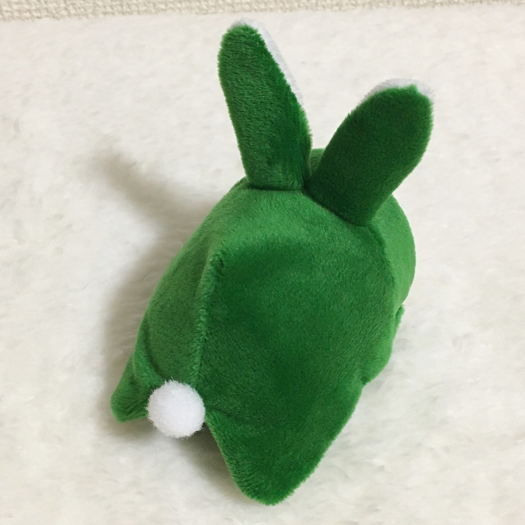 もちマス/もちころりん着ぐるみ うさぎ モスグリーン
