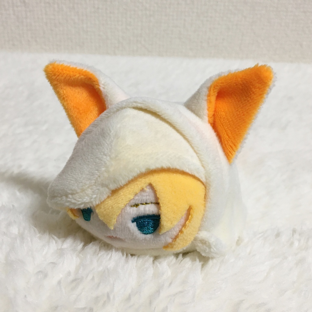 もちマス/もちころりん 着ぐるみ きつね ミルク&オレンジ