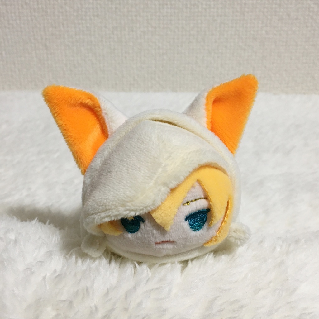 もちマス/もちころりん 着ぐるみ きつね ミルク&オレンジ