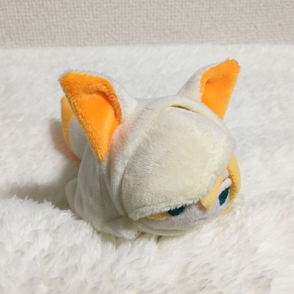 もちマス/もちころりん 着ぐるみ きつね ミルク&オレンジ