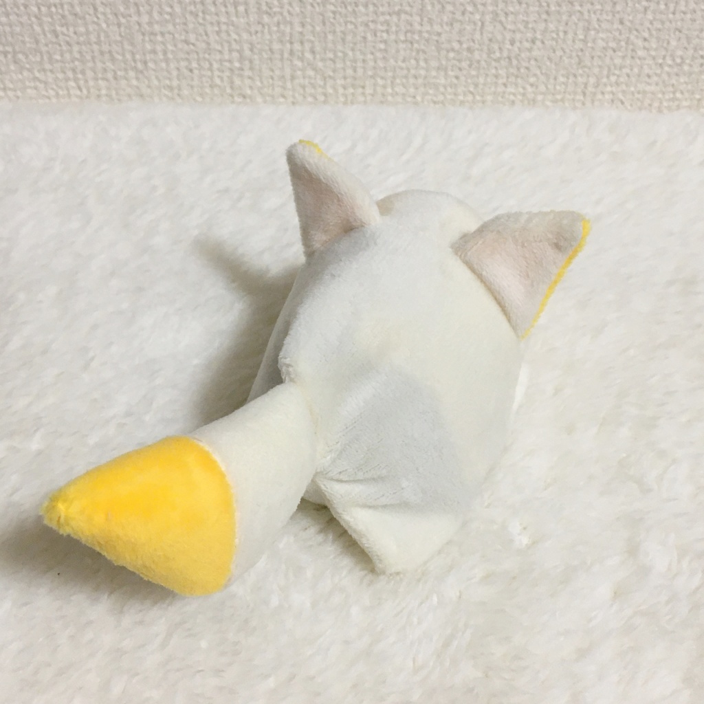 もちマス/もちころりん着ぐるみ きつね ミルク&オレンジイエロー