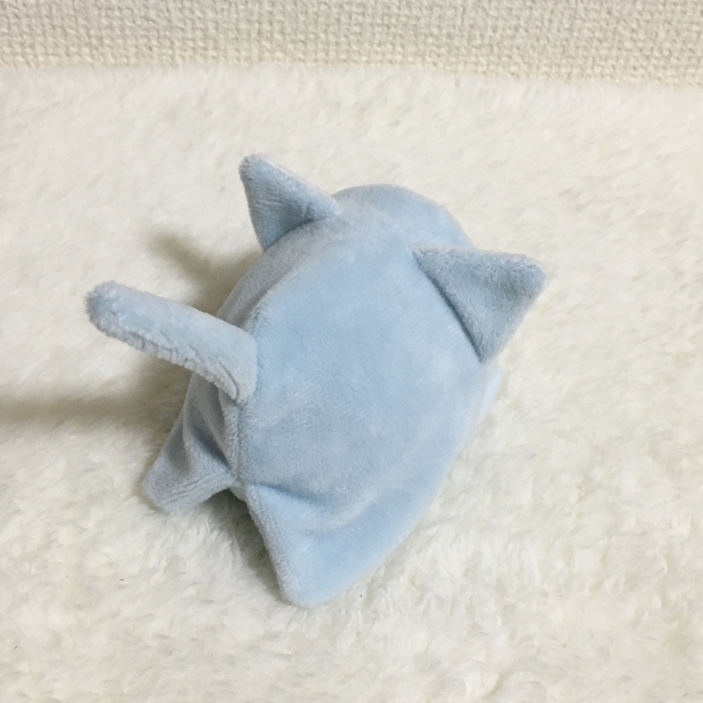 もちマス/もちころりん 着ぐるみ ねこ ベビーブルー