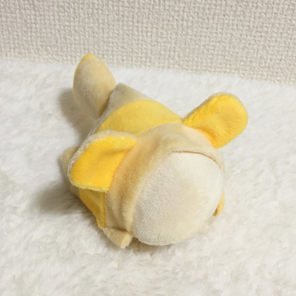 もちマス/もちころりん着ぐるみ たぬき クリーム&オレンジイエロー