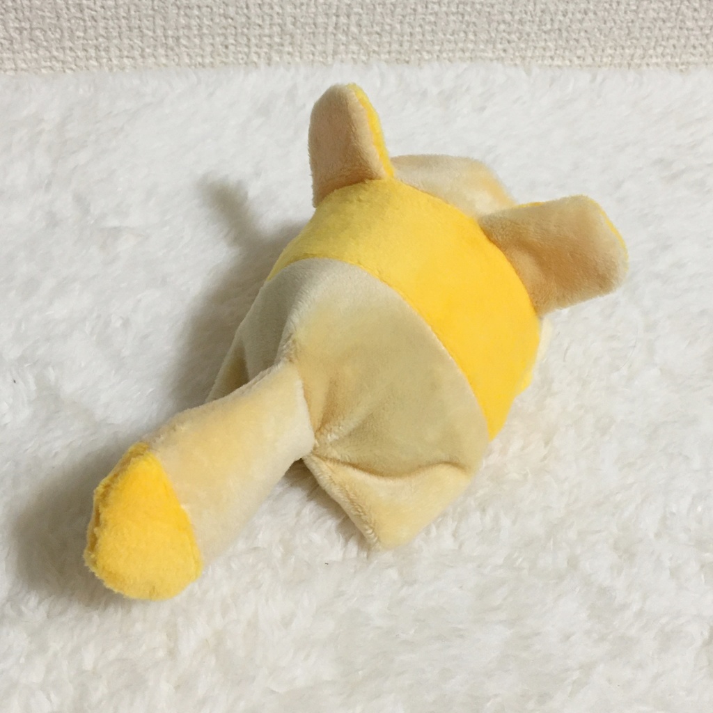 もちマス/もちころりん着ぐるみ たぬき クリーム&オレンジイエロー