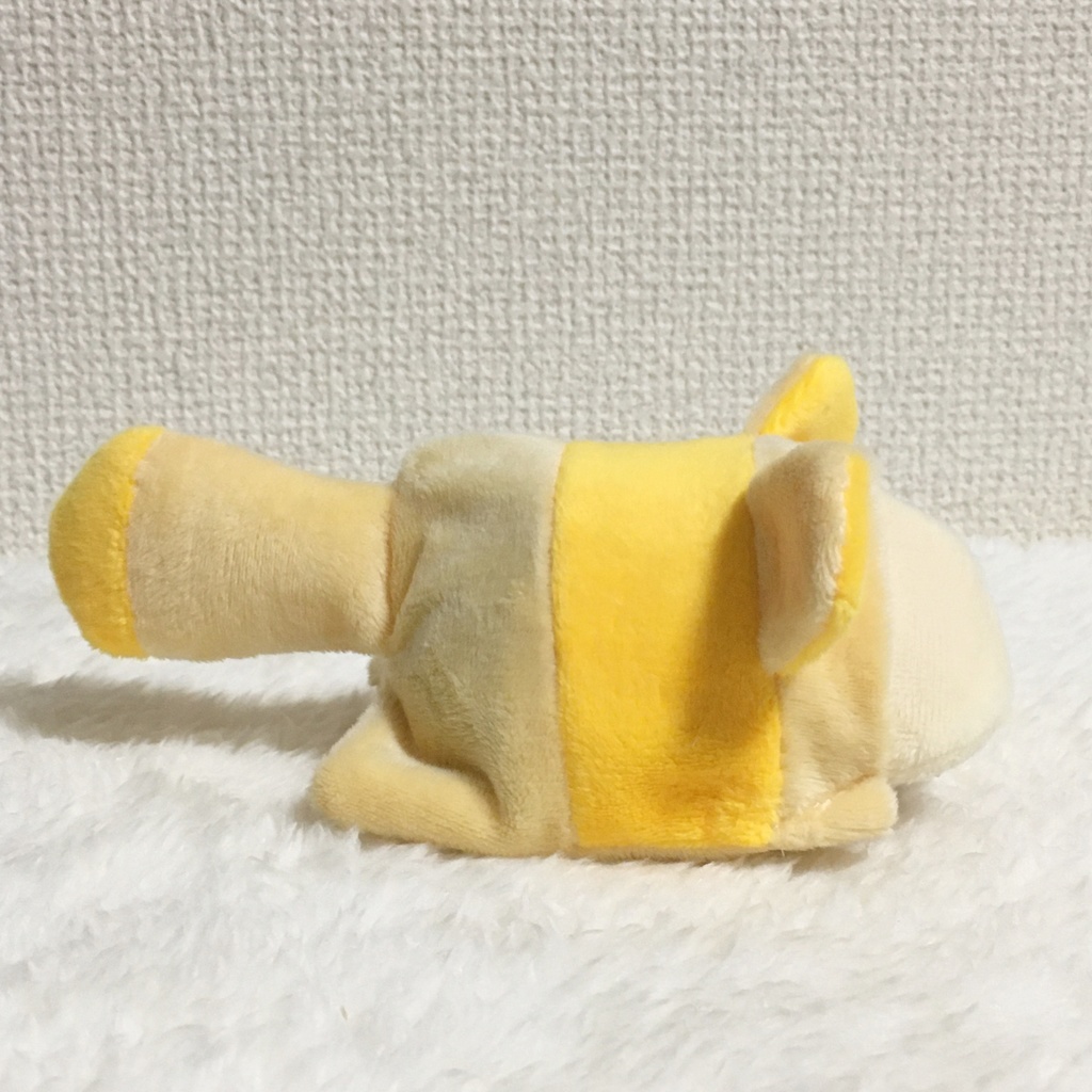 もちマス/もちころりん着ぐるみ たぬき クリーム&オレンジイエロー