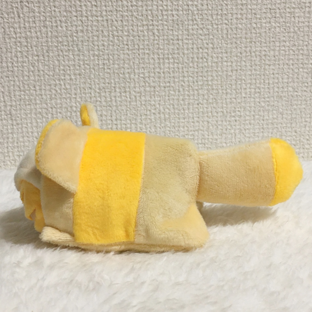 もちマス/もちころりん着ぐるみ たぬき クリーム&オレンジイエロー